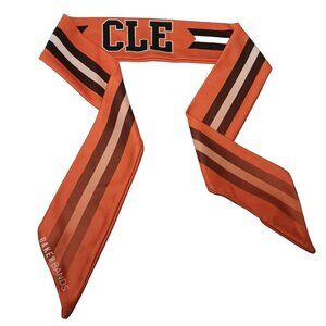Baker Bands Cleveland Browns Headband Orange CLE Football NFL 43.5" Straight
